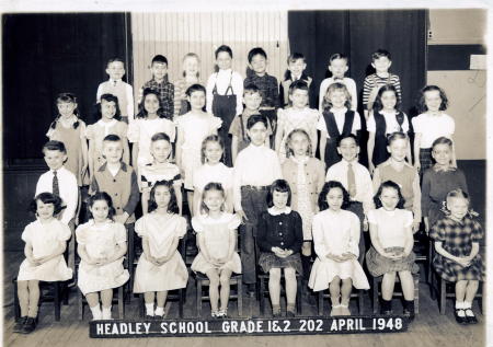 Headley School Grade 1 & 2 April 1948