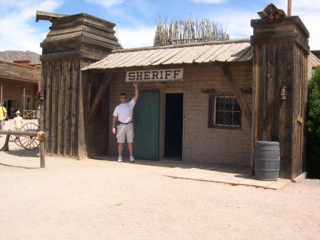 Jail cerll where Rio Bravo movie ws set