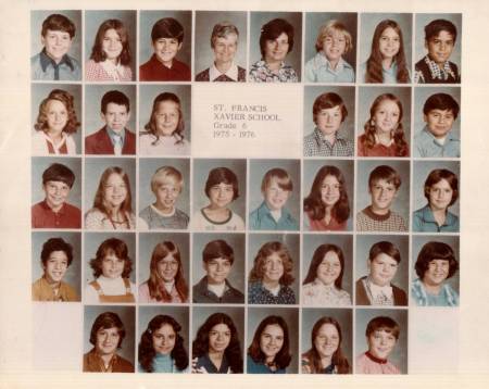 St. Francis Grammar School 1975-76 - 6th Grade