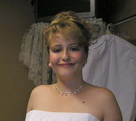 The Bride -- Krissy -- in all her beauty