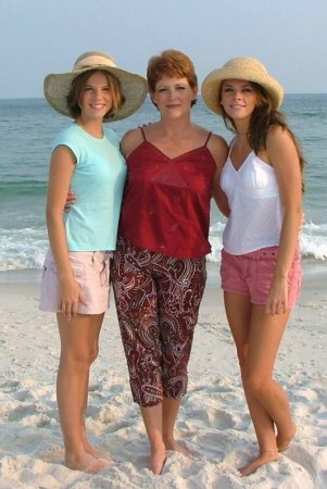 ME & MY GIRLS ENJOYING A DAY AT THE BEACH