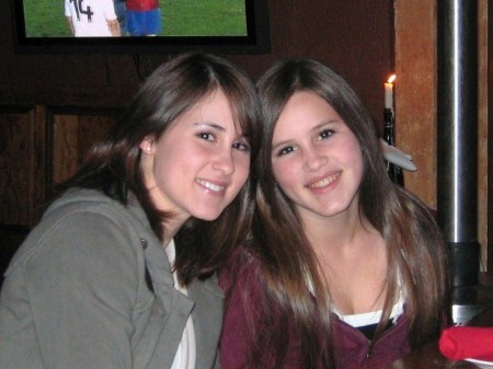 My daughters - Natalie and Amanda