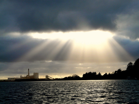 Sunlight over the Bay...