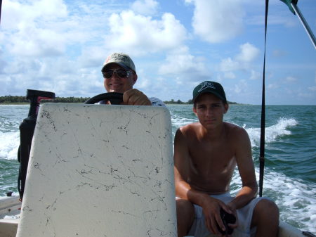 Steve and Ryan Miller in Florida