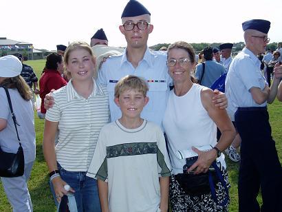2005 Boot Camp Graduation for Jeffrey