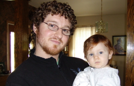 Son-in-law Nathan & granddaughter Natalie