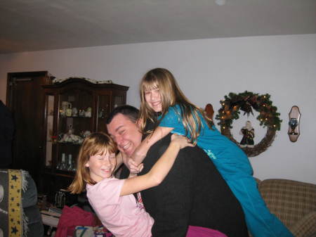 Our Son Paul with nieces Valery and Lauren