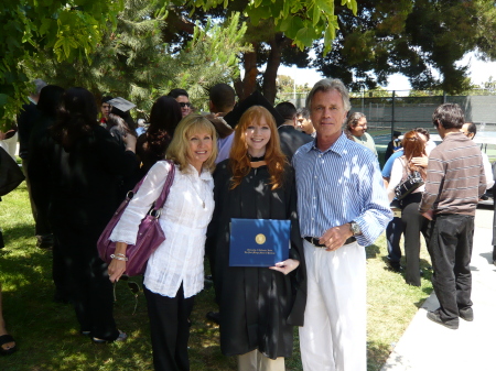 Niece graduation 2009 UCI with MBA