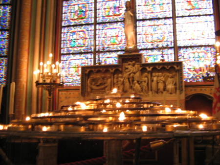 Side Chapel at Notre Dame