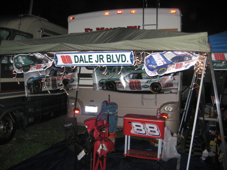 Infield at California Speedway 2/09