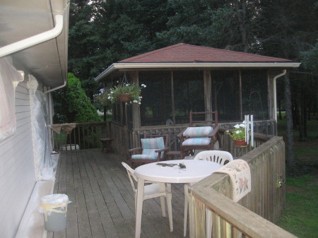 Deck before