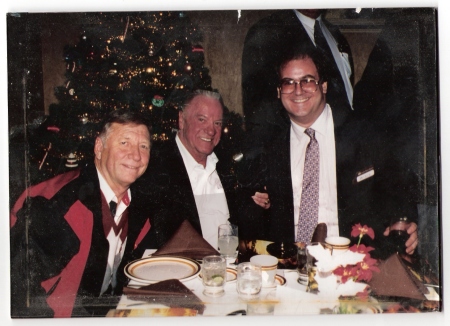 Paul with Mickey Mantle and Hank Bauer