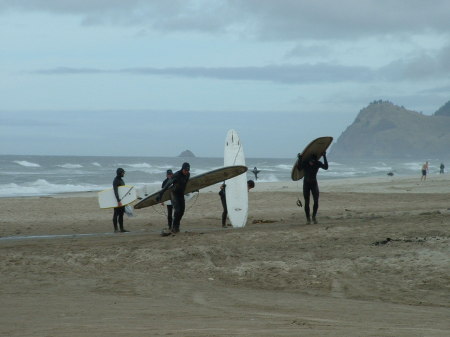 Winter Surfers