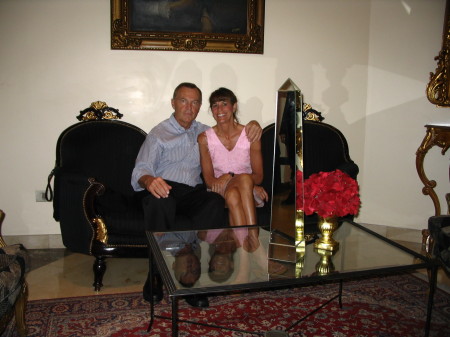 Hubby & me in Argentina 2009