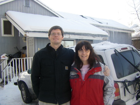 with Brian in Anchorage January 2010