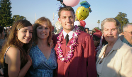 My son's graduation in June 2008.