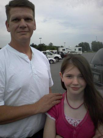 Martin and his 13 yr. old daughter, Marissa.