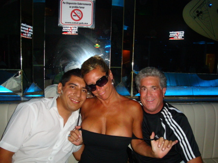 friends and I in a strip club in mexico