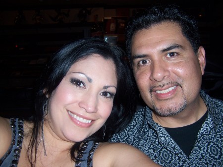 At Chango's with My Wife Belinda