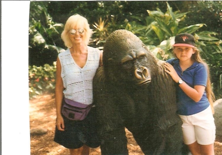 Me and Brittany  Busch Gardens  1997