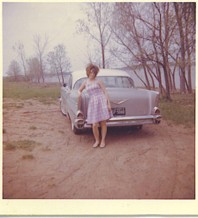 SueZann and her 57 Chevy