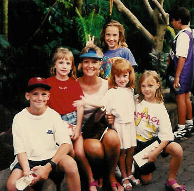 Jana and kids long ago!