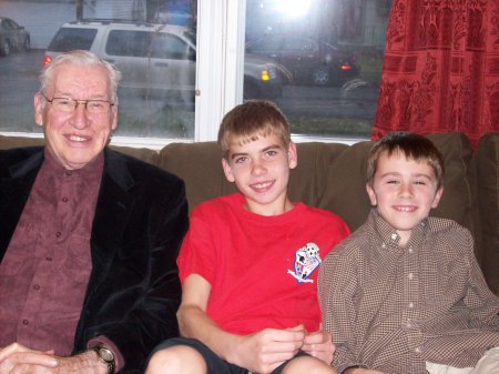 me & 2 grandsons