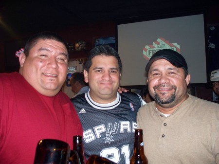 My Husband & Our Friends Rene and Hector