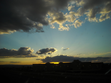 Coming into New Mexico