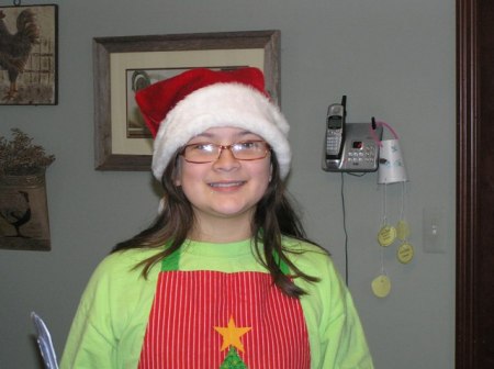 Hannah - Christmas 2008