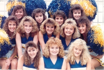 Cheerleading Squad 1989-1990