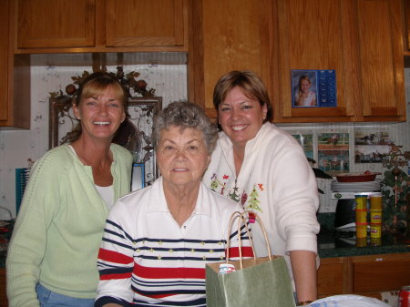 Caroline, mom and me