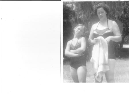 Mom and Me in the 60's at Salt Springs