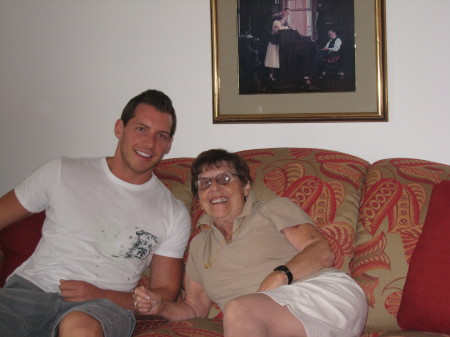 Col with his Grandma