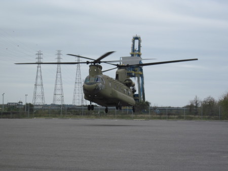 CH-47D Heavy Lift At 5 Acre Lot, Jaxport, Fl.
