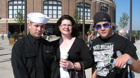 My family at Navy Pier Chicago Oct 2008