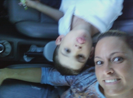 Chito & Mom being goofballs while driving