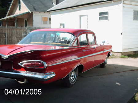 our 1959 bel air