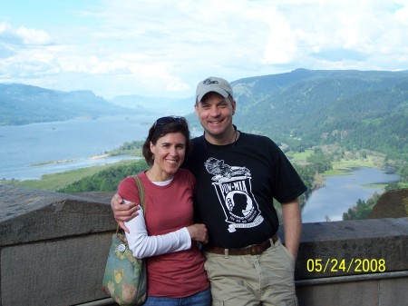 My wife and I in the Pacific Northwest 2008