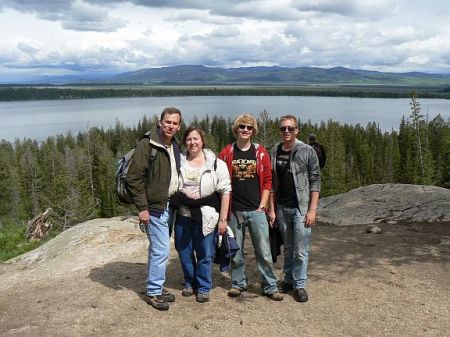 Hiking the Tetons:  Overlooking Jenny Lake