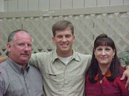 Mike, (son)David, (wife) Sherry