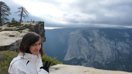 Liane over looking Taft Point Yosemite