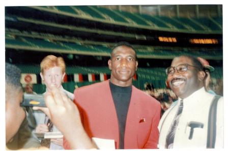 With NFL star Eric Dickerson