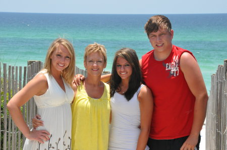 My kids and I at Destin 2009