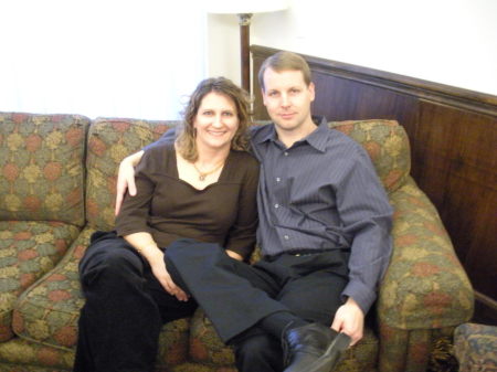 My husband Jeff and me 12-08