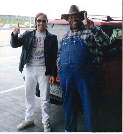 me and Big Al Downing in 92