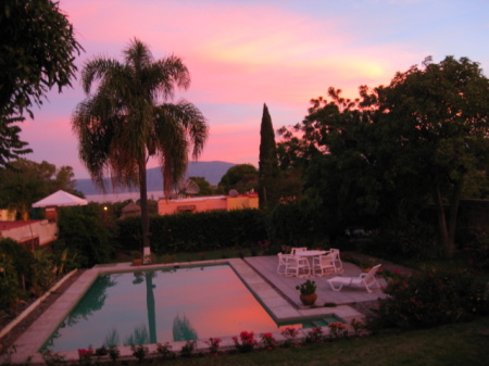 Sunset over Chapala