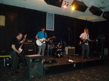 Live Gig 2008 with my sons, Dom and Dan