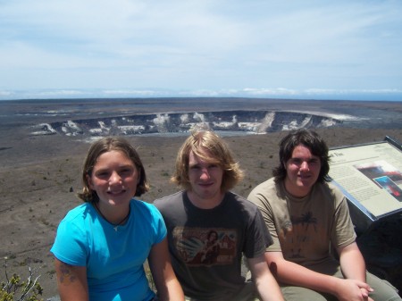 Allie, Eric & Matt in Hawaii, 2007