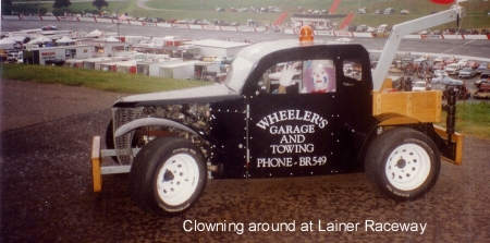 Clowning Around at Lainer Raceway